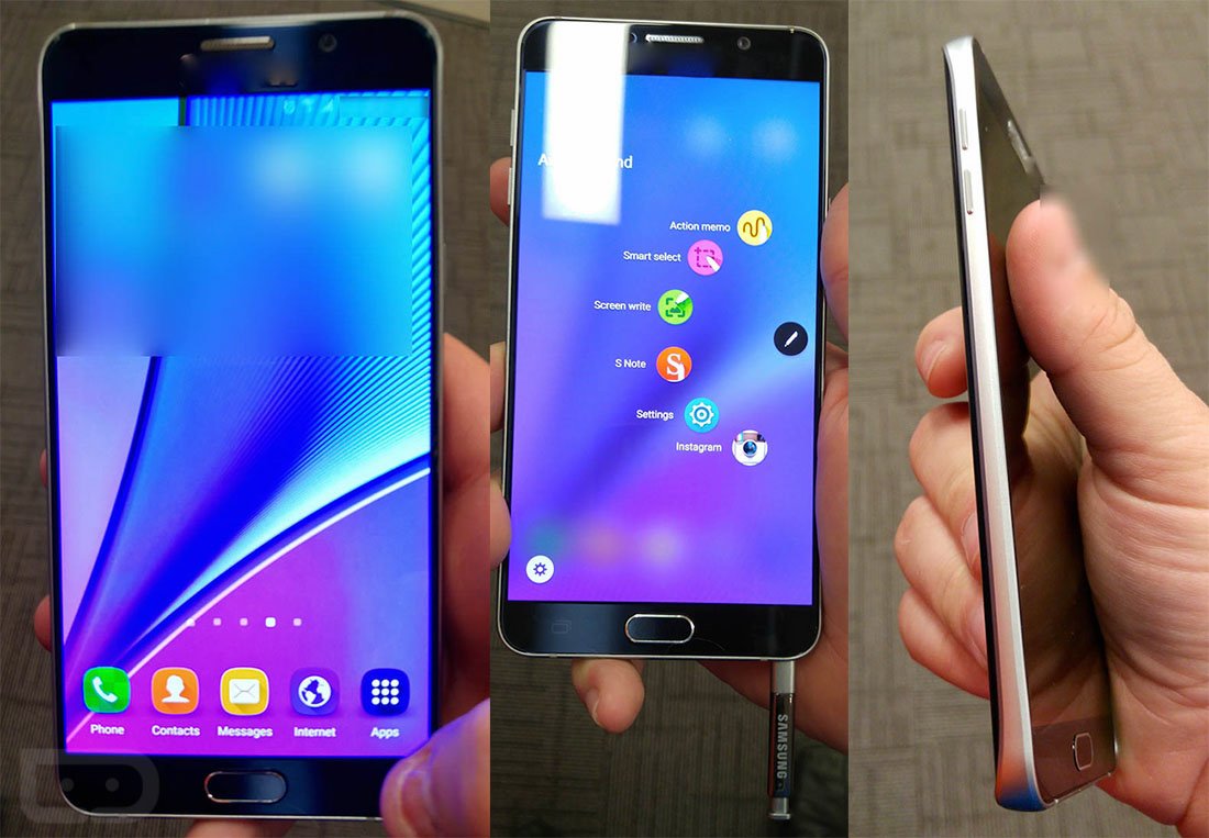 Galaxy Note 5 รอบใหม่ เห็นตัวเครื่องชัดเจน ถอดแบตไม่ได้ เสียบ microSD ไม่ได้  Galaxy Note 5 รอบใหม่ เห็นตัวเครื่องชัดเจน ถอดแบตไม่ได้ เสียบ microSD ไม่ได้